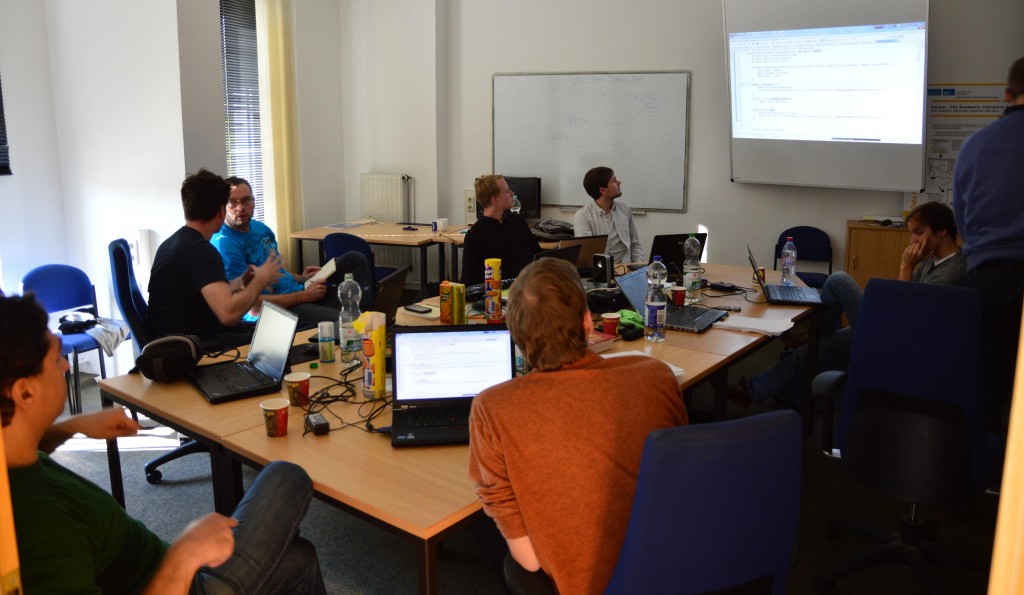 The Freeplane and Docear team in Docear's office in Magdeburg (Germany) The Freeplane and Docear team in Docear's office